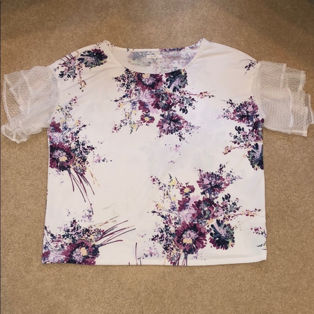 💐Spring Floral Blouse💐